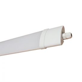 Réglette LED intégrée étanche 230V 36W 3300lm 120cm blanc