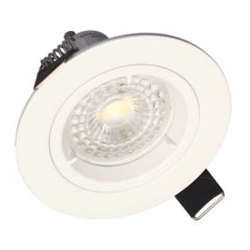 Spot LED encastrable GU10 230V 5W 380lm 2700K 85mm blanc Arlux
