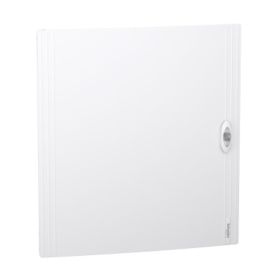 Porte opaque blanche pour tableau électrique SCHNEIDER PrismaSeT XS 3 rangées 24 modules