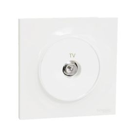 SCHNEIDER Odace Prise TV complète blanc - S520445-F