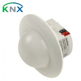 SIEMENS KNX Détecteur de présence 360° avec sonde de luminosité et récepteur infrarouge (IR)