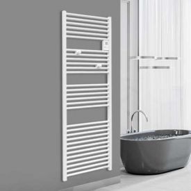 Installer un sèche-serviette dans sa salle de bain : le modèle Riva 4, discret et 100% confort.