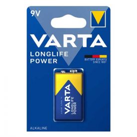 VARTA Pile alcaline Longlife Power 9V 6LR61 - 4922121411