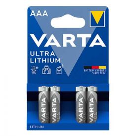 VARTA 4 Piles lithium 1,5V LR03-AAA - 6103301404