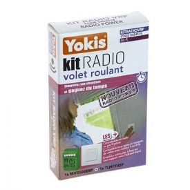 YOKIS Power Kit radio volet roulant 1 micro-module volet roulant et 1 télécommande - KITRADIOVRP