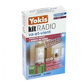 YOKIS Power Kit radio variateur va et vient 1 télévariateur et 2 émetteurs radio - KITRADIOVVP