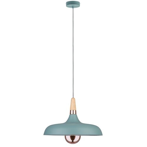 Suspension Neordic Juna de Paulmann coloris vert satiné