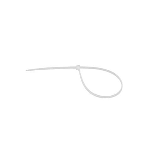 Colliers de serrage blancs 200x2,5mm Batilec