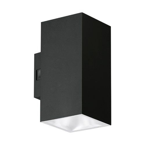 Applique extérieure ENLITE carrée LED bidirectionnelle IP65 230V 10W 1000lm CCT noir