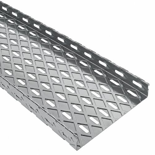 Chemin de câbles tôle GEWISS Mavil BRX50 largeur 215mm longueur 2m finition Z275