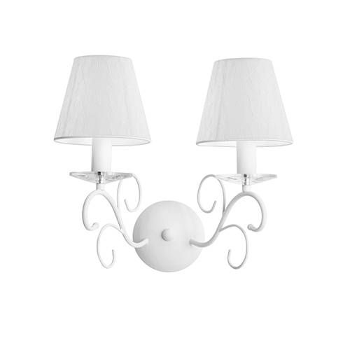 Applique E14 LUCE DESIGN Blanc PERLA - I-PERLA/AP2