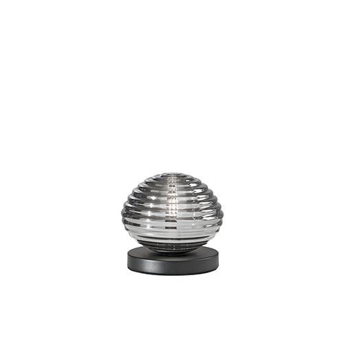 Lampe de table E27 LUCE DESIGN Noir RIPPLE - I-RIPPLE-L18-NER