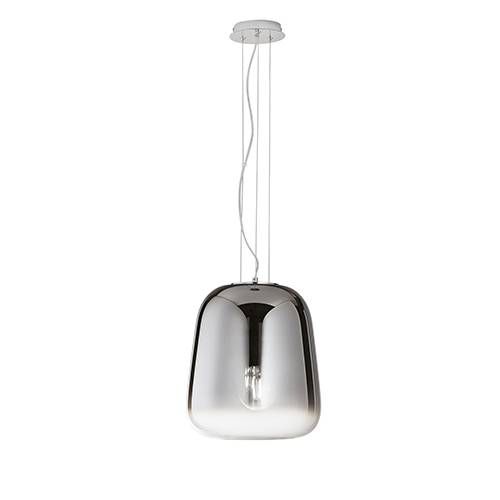 Suspension E27 LUCE DESIGN Gris SMOKE - I-SMOKE-S35