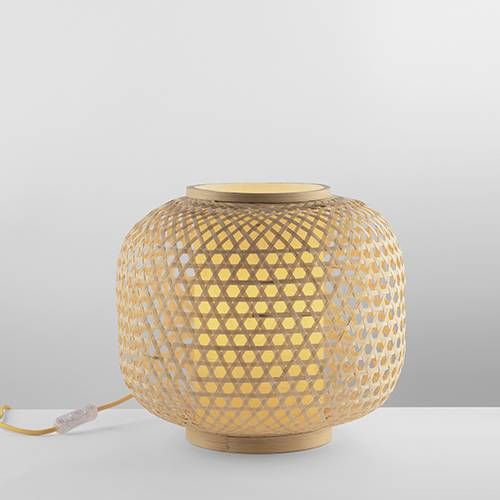 Lampe de table E27 LUCE DESIGN Bois ZEN - I-ZEN-LUME