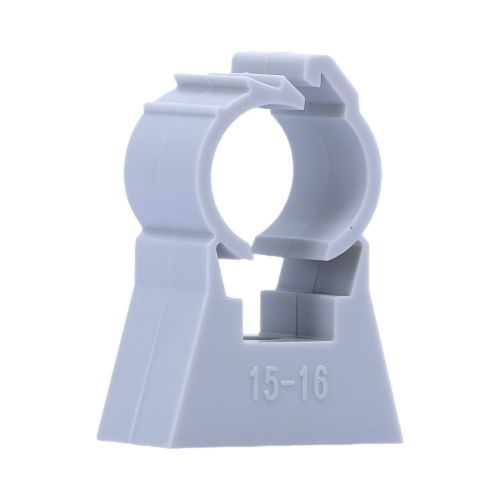 Fixation simple ING FIXATIONS Rapid Tub pour tube IRL D16 sur tôle et bardage - Boîte de 50