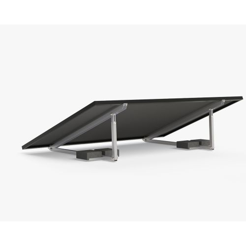 Support réglable noir pour 1 panneau solaire KSENG