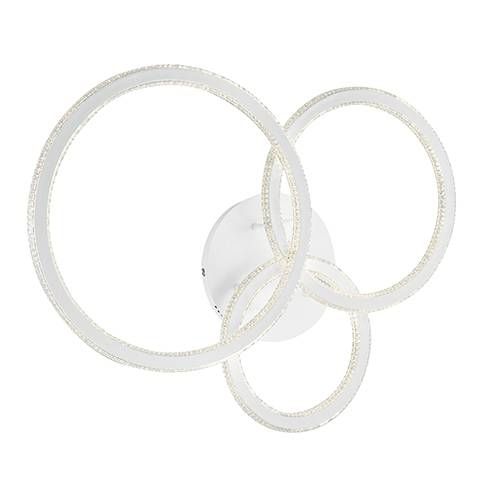 Plafonnier LED LUCE DESIGN 86W Blanc BRYANT - LED-BRYANT-PL3C