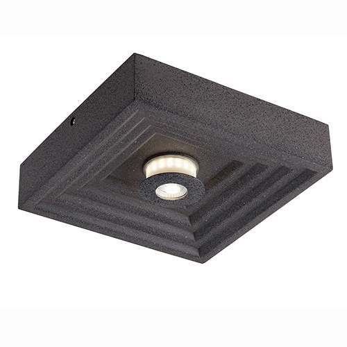 Plafonnier LED INTEC 10W Gris VERTIGO - LED-VERTIGO-Q23