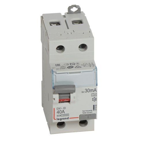 Interrupteur différentiel Legrand DX3 40A 30mA type A 230V