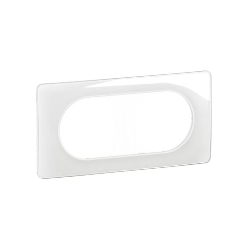 Plaque 4 à 5 modules blanc emaille LEGRAND Céliane
