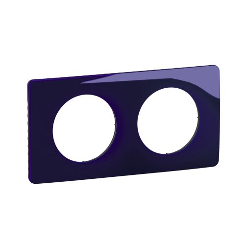 Céliane Plaque double bleu de four V2, visuel produit sur fond blanc.