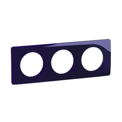 Céliane Plaque triple bleu de four V2, visuel produit sur fond blanc.