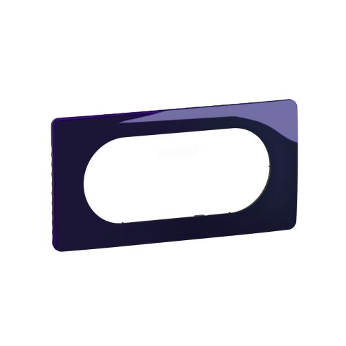 Céliane Plaque 4 à 5 modules bleu de four V2, visuel produit sur fond blanc.