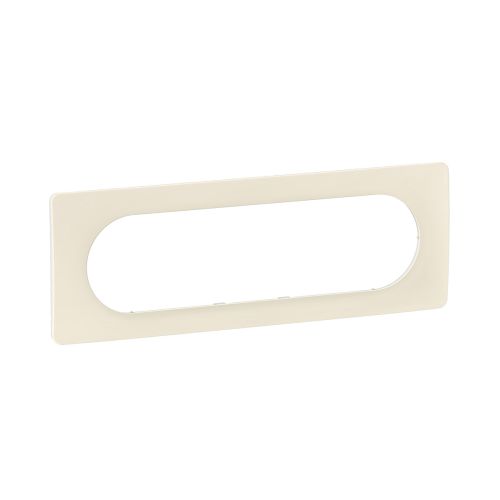 Plaque 6 à 8 modules LEGRAND Céliane blanc amande