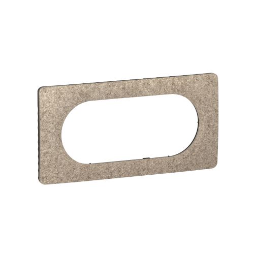 plaque de finition 4 à 5 modules en feutre Legrand Céliane