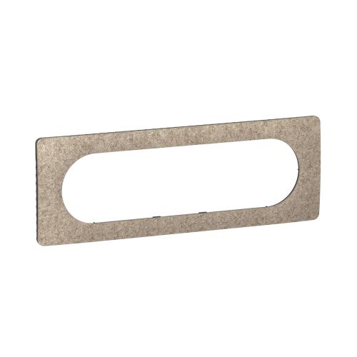 plaque de finition 6 à 8 modules legrand céliane en feutre