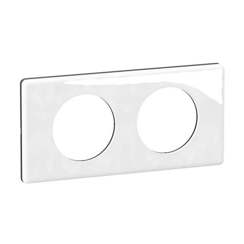 Plaque double en porcelaine de Limoges LEGRAND Céliane