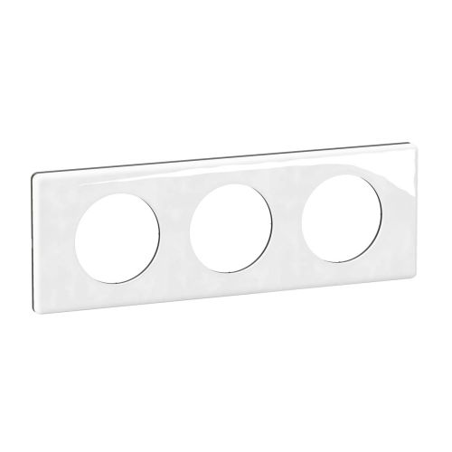 Plaque triple en porcelaine de Limoges LEGRAND Céliane