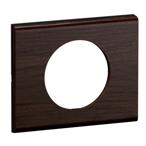 Plaque simple frêne wengué LEGRAND Céliane