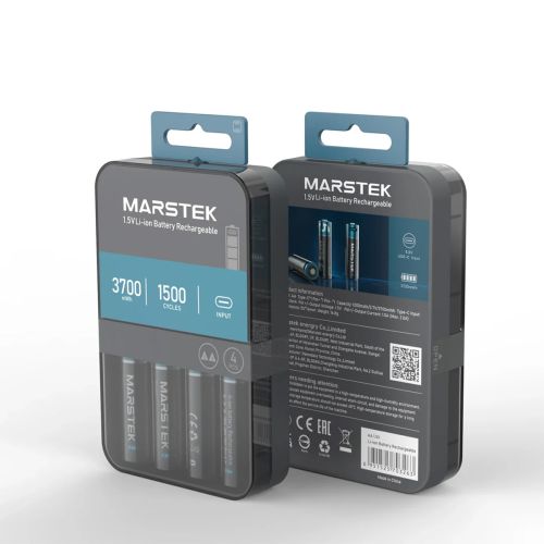 packaging pile rechargeable MARSTEK AA