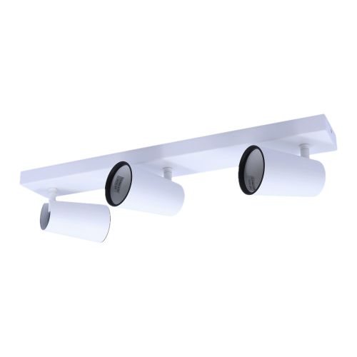 Rampe 3 spots LED PHILIPS Paisley GU10 230V 3x5,5W blanc