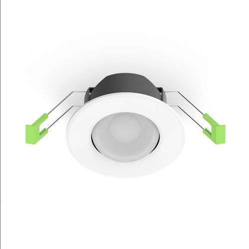 Spot LED BBC encastrable et orientable dimmable 230V 4-6W 465lm 4CCT 86cm blanc