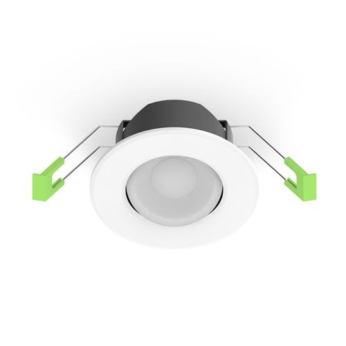 Spot LED BBC encastrable et orientable dimmable 230V 4-6W 465lm 4CCT 86cm blanc
