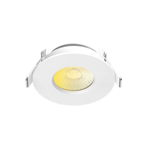 Spot LED BBC encastrable dimmable 230V 6W 595lm CCT 100mm blanc