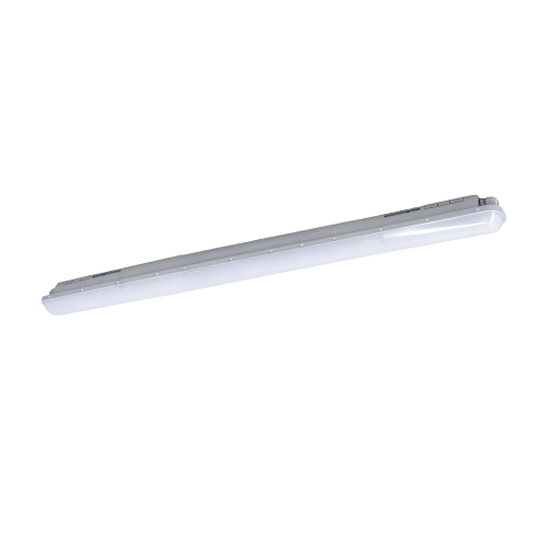 Réglette LED intégrée étanche 230V 50W 5115lm 4000K 150cm grise