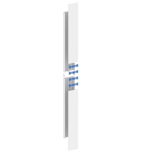Goulotte GTL 13 modules 3 compartiments clipsable 2,50m