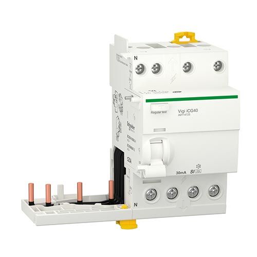 Bloc différentiel Vigi SCHNEIDER Acti9 3P+N 25A 30mA type A SI iTG40 - A9Y14725_x000D_
