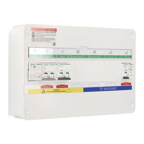 SCHNEIDER Rési9 Energy Center Coffret 18 modules 1 rangée mono 6kWc pour onduleur centralisé