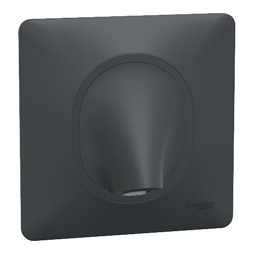 SCHNEIDER Ovalis Sortie de câble complet anthracite