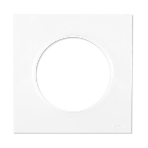 SCHNEIDER Odace Plaque simple blanche