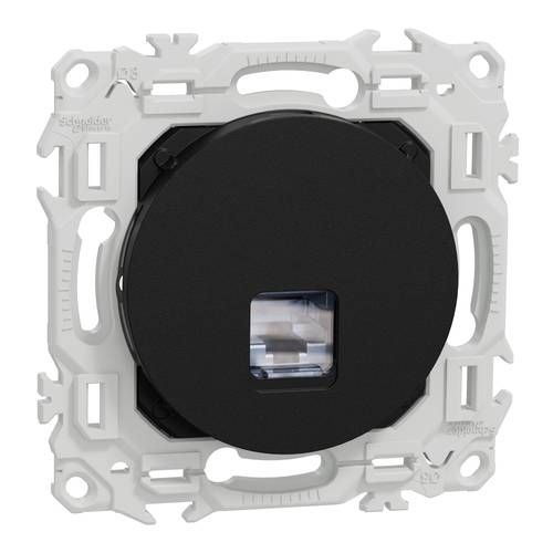 prise RJ45 Schneider Odace noir