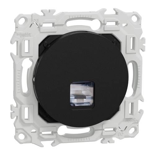 prise RJ45 Schneider Odace noir