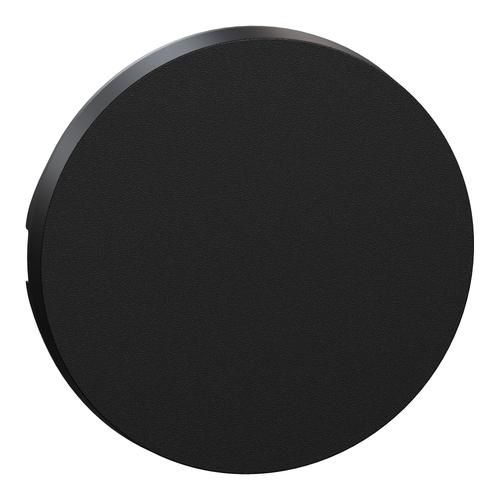 enjoliveur noir mat pour va et vient et poussoir Schneider Odace