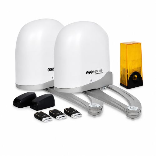 SCS SENTINEL Kit de motorisation pour portail battant 550kg avec module Yokis et clavier à code - MBA0135
