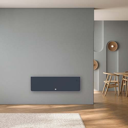 Radiateur connecté plinthe Thermor Equateur 5 1000W gris ardoise - photo intérieur