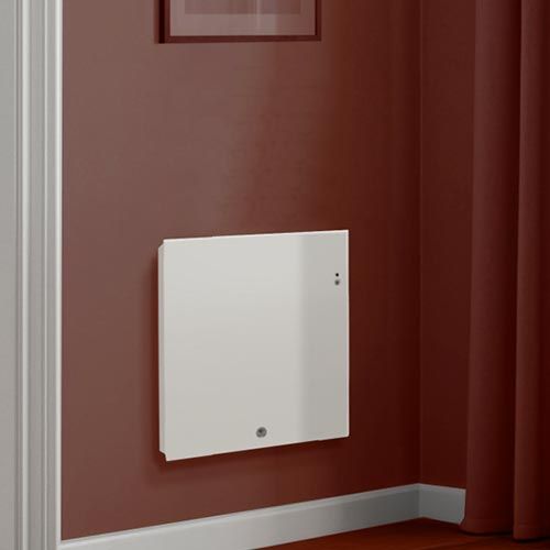Radiateur connecté à chaleur douce 1000W blanc Thermor Ingénio 4